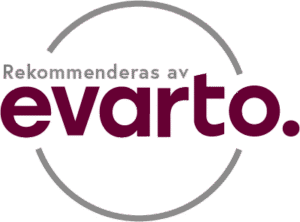 Rekommenderas av Evarto