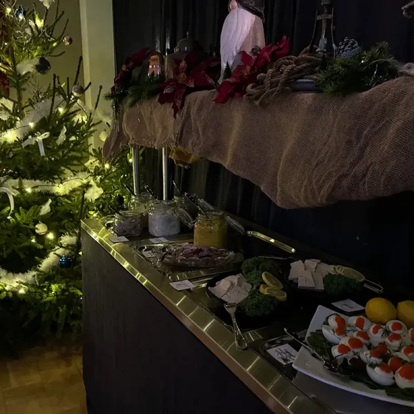 Sill och fisk på Lokattens julbord