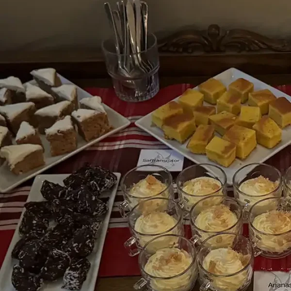 Julbord, kakor till kaffet