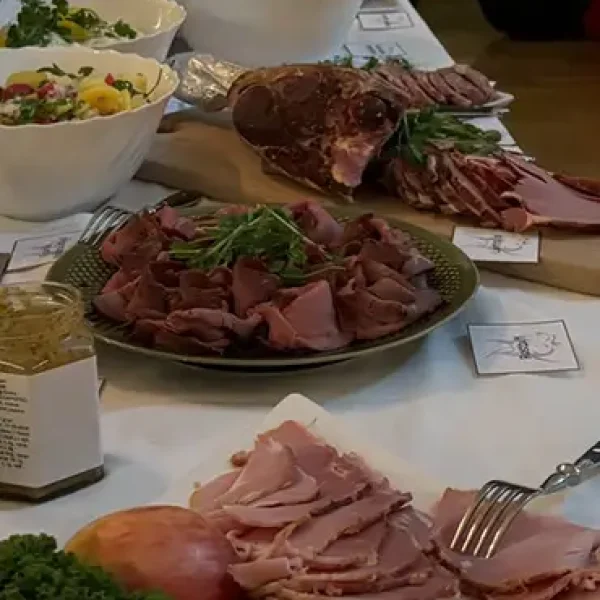 Julbord, kallskuren